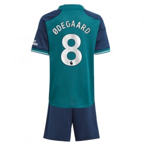 Arsenal Martin Odegaard #8 Tredje trøje Børn 2023-24 Kort ærmer (+ korte bukser)